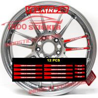 ราคา สติ๊กเกอร์ขอบ Volk Racing RE30, Volk Racing WHEEL re30 สติ๊กเกอร์ขอบรถยนต์ แหวน 14 15 16 17 18 (42506475420)