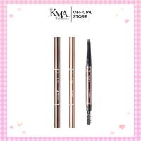 ราคา KMA It's Brow Time 2IN1 Fix It Eyebrow ดินสอเขียนคิ้วแท่งหมุนแบบออโต้ หัวดินสอปลายแบน (19630583668)