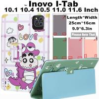 ราคา for Inovo I-Tab Android Tablet iTAB 10.1 10.4 10.5 11.0 11.6 Inch Length*Width:25cm*16cm|9.9*6.3in PU Leather Flip Stand Case (26733033112)