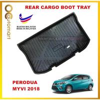 ราคา Custom Fit ABS Perodua Myvi 2018 Non Slip ด้านหลัง Trunk Boot Cargo ถาด Made in หรือ Type (40375249674)