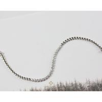 ราคา Gems Heritage สร้อยข้อมือเพชรแท้ ดีไซน์เรียบหรู น้ำ98 VVS2-VS1 เรือน18K ทองคำขาว (BLWG02) (26576456398)