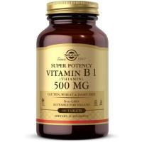 ราคา Solgar Vitamin B1 (Thiamin) - 500mg, 100 Tablets (28212778143)
