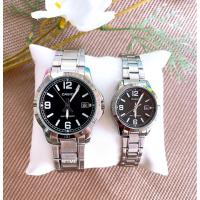 ราคา Casio ของแท้ รุ่น MTP-V004D-1B2/LTP-V004D-1B2 นาฬิกาคู่ (21187996984)