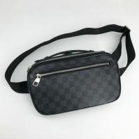 ราคา กระเป๋าคาดอก สีเทาดำ ลายดาวมิเย่ (Very Good) LV Ambler Graphite Belt bag Dc16 (25041914687)
