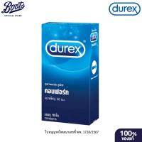 ราคา Durex ดูเร็กซ์ ถุงยางอนามัย คอมฟอร์ท 10 ชิ้น (11345477409)