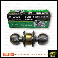 ราคา MIWARI ล็อคกลมสแตนเลส 587 มือจับประตูห้องน้ํา WC im (29293019517)