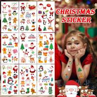 ราคา สติกเกอร์ลาย temporary tattoo ขนาดเล็ก 3-10 ชิ้น ปลอดสารพิษ และกันน้ำ เหมาะสำหรับเด็กและงานศิลปะ DIY ในธีมคริสต์มาส (44320709622)
