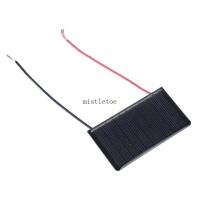 ราคา MIS Solar Cell 5V 60mA แผงโซลาร์เซลล์พกพาสะดวกใช้สําหรับโครงการ (43710749928)
