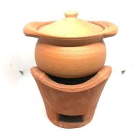 ราคา หม้อจิ้มจุ่มดินเผา ชุดหม้อจิ้มจุ่มครบชุด (42465078191)