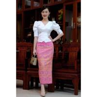 ราคา เสื้อผ้าไหมลาว แบบน่ารัก (25032973762)