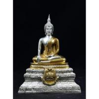 ราคา พระบูชา พระพุทธชินสีห์ วัดบวรนิเวศวิหาร หน้าตัก5นิ้ว ปี2537 เนื้อทองเหลือง (23483167926)