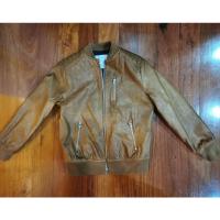 ราคา Zara used once like new แจคเก็ตหนังเด็กผู้ชายsize9 (14013903781)