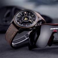 ราคา EYKI OVERFLY นาฬิกาข้อมือชาย สายหนัง กันน้ำ สีน้ำตาลเข้ม (600409715)