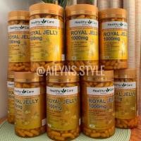 ราคา (Pre Order) ส่งของ 7 ม.ค.63 นมผึ้งแท้จากออสเตรเลีย Health Care Royal Jelly 100mg (4512956152)