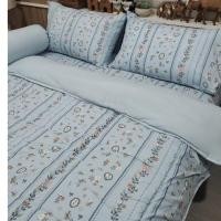 ราคา ครบชุด ผ้าห่มนุ่มลื่นสบาย ลายดอกไม้ ผ้าห่มไข่มุก ฝ้าย (20988313615)