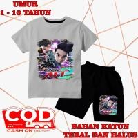 ราคา KATUN ชุดเด็กการ์ตูน motif บล็อกเกม anomali ตัวแทน ali ซูเปอร์ฮีโร่ วัสดุผ้าฝ้ายพรีเมี่ยม พิมพ์สกรีน DTF cln สีดํา (27243082764)