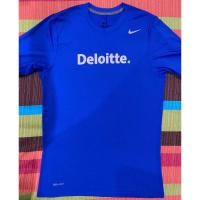ราคา (พร้อมส่ง ของแท้) เสื้อยืดคอกลม เสื้อวิ่ง Nike Dri-Fit สีน้ำเงิน (22267796866)