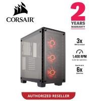 ราคา CORSAIR Crystal Series 460X RGB กระจกนิรภัย, เคส ATX Mid-Tower ขนาดกะทัดรัด - CC-9011101-WW (53103185545)