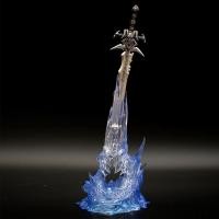 ราคา เกมกล้วยอุปกรณ์ต่อพ่วง Warcraft Frostmourne ที่นั่งรุ่น WOW World Lich King อาวุธรูปเครื่องประดับตา (29316130506)