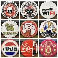 ราคา ป้ายสังกะสี ป้ายฝาจีบ ตกแต่งผนัง (4735213557)