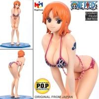ราคา Figure งานแท้ Original ฟิกเกอร์ MegaHouse Portrait Of Pirates One Piece วันพีซ เต็มพิกัดสลัดจอมลุย วันพีช Nami นามิ Pink (21048192252)