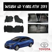 ราคา พรมปูพื้นรถยนต์เข้ารูป 6D – สำหรับ Toyota Yaris Ativ 2017 (51052384441)