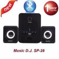ราคา ลำโพง (2.1) Music D.J. Bluetooth (SP-28) ของแท้มีประกันำโพง (2.1) Music D.J. Bluetooth (SP-28) ของแท้มีประกัน (2766623427)