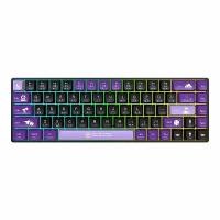 ราคา KEYBOARD (คีย์บอร์ด) NEOLUTION E-SPORT GALACTUS (PURPLE-BLACK) (BLUE SWITCH RAINBOW LED EN/TH) & (53150055940)