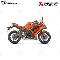 ราคา ท่อสูตร/ท่อแต่ง/ท่อไอเสีย Akrapovic Titanium-Carbon Limited Edition Laser : for Kawasaki Z650 2017-2019/ Ninja650 2017-2 (42407436465)