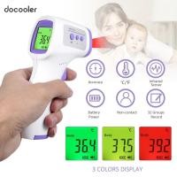 ราคา Docoolerเทอร์โมมิเตอร์วัดอุณหภูมิที่หน้าผากหู,อุปกรณ์วัดอุณหภูมิอินฟราเรดดิจิทัลขนาดเล็กสำหรับเด็กเด็กและผู้ใหญ่ (7173692650)