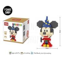 ราคา Lego nano block gear Mickey Mouse Cosplay as magician Size L ตัวต่อ เลโก้นาโน มิกกี้เม้าส์ นักมายากล แบบเฟือง ไซส์ แอล (1236390034)
