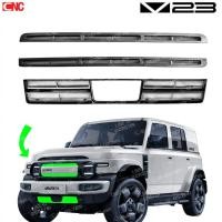 ราคา Gluzk ตะแกรงกันชนหน้า Chery V23 (3ชิ้น) งานสวย เข้ารูป มาตรฐานOEM (55300907607)