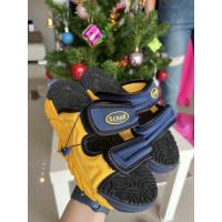 ราคา Scholl รองเท้าสกอลล์-ไซโคลน สีน้ำเงิน/เหลือง Cyclone รองเท้าแตะสวม รองเท้าสุขภาพ เบา ทนทาน รหัส 1955 (19947619448)