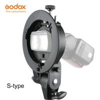 ราคา Original Godox S Type Speedlite Bracket Flash Holder ไฟกล้อง Bowens Mount (40776754566)