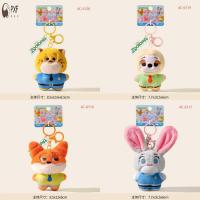 ราคา พวงกุญแจตุ๊กตา Zootopia - Judy Rabbit and Nick Leopard Police Officer Doll Couple (44277189779)