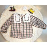 ราคา เสื้อเชิ้ต Burberry ลายแขนตุ๊กตา สำหรับเด็กผู้หญิง (24783620551)