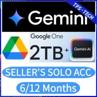 ราคา ⚡Gemini Pro + 2TB Google One 1 ปี / Gmail ส่วนตัวลูกค้า รับประกัน 1 ปี (40523395846)