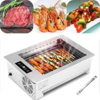 ราคา เตาย่างไร้ควัน ร้านอาหารเตาย่างไฟฟ้า กะทะย่างย่างบาร์บีคิวแบบฝังไร้ควันเกาหลี ญี่ปุ่น (41915094236)