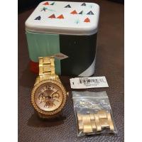 ราคา นาฬิกาข้อมือ Fossil สีทอง โรสโกลด์ หน้าปัด35mm. (4655250198)