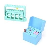 ราคา 16/20-Hole Endodontic วัดบล็อก - Autoclavable File Holder & ไม้บรรทัด (6 สี) - สําหรับองค์กรแฟ้ม Root Canal (40506838254)