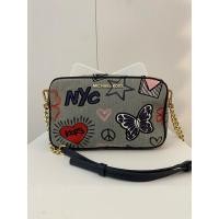 ราคา MKแท้ ผ้าผสมหนัง ครอสบอดี้ (25050090526)