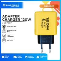 ราคา อะแดปเตอร์ Smartclick 120W Fast Charging Travel Charger Universal Original (41612554624)