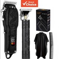 ราคา LQT ปัตตาเลี่ยนตัดผมไฟฟ้ามืออาชีพสําหรับผู้ชาย / สําหรับเล็มขนและเครา/เหมาะสําหรับร้านตัดผมและบ้าน/ชุดกล่องของขวัญ/ของขวัญที่ดีที่สุดสําหรับเพื่อนและครอ (45301619210)
