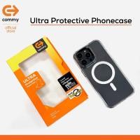 ราคา เคสไอโฟน เคสแม่เหล็ก Case เคสถูกและดี For series 15 / 15 plus / 15 pro / 15 pro max เคสใส Commy ไม่เหลือง เคสกันกระแทก (18194239236)
