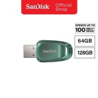 ราคา SanDisk Ultra Eco USB 3.2 Gen1 Flash Drive 64GB, 128GB (SDCZ96) (21751099803)