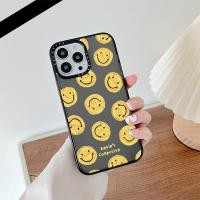 ราคา เคสโทรศัพท์ ซิลิโคนนิ่ม ใส กันกระแทก ลายภาพวาดสีน้ํามัน รูปหน้ายิ้ม สีเหลือง สําหรับ IPhone 11 14 15 Pro Max 12 13 Mini X XR XS Max SE 2020 6 7 8 Plus (24855680384)