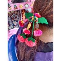 ราคา ถูกที่สุด 4 เส้น 100 บาท สตรอเบอร์รี่แดง สตรอเบอร์รี่ชมพู ยางมัดผมหมวดผ้า เชอรี่ ยางรัดผมชาวเขา ยางรัดผมชาวดอย (7147373715)