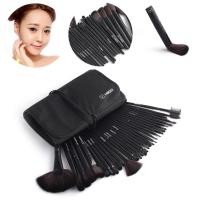 ราคา แปรงแต่งหน้าคุณภาพพรีเมี่ยม 24 ชิ้น หรือ 32 ชิ้น (แถมกระเป๋า PU) (24588145979)