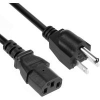 ราคา สายไฟ เข้ากันได้กับทีวีพลาสม่า Samsung, ลําโพง ION, Dynex Panasonic Sony Philips Sanyo LG TV 6ft 3 Prong Universal Power Cable Replacement (55651884035)