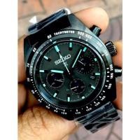 ราคา Seiko Prospex Black Series ‘Night Speedtimer’ Solar Chronograph Men’s Watch 100M, SSC917P1 (25420394409)